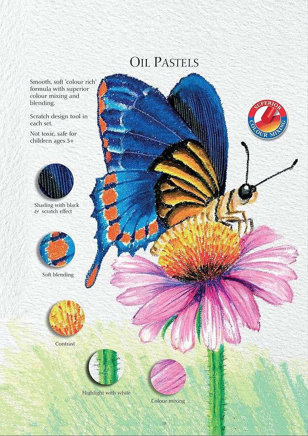 Faber - Castell 12 - Piece Oil Pastels Set Multicolour - Al Kabayel Discount CentreFaber - Castell 12 - Piece Oil Pastels Set MulticolourPaintbrushes & Painting ToolsFABER - CASTELLAl Kabayel Discount Centre