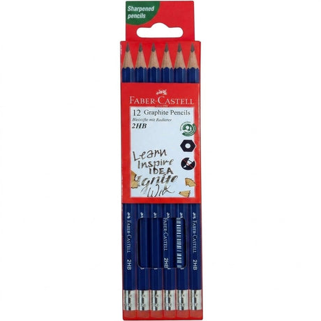 Faber-Castell 2HB Graphite Pencils – 4 Boxes of 12 (48 Pencils) - Al Kabayel Discount CentreFaber-Castell 2HB Graphite Pencils – 4 Boxes of 12 (48 Pencils)Pens, Pencils & MarkersFABER-CASTELLAl Kabayel Discount Centre