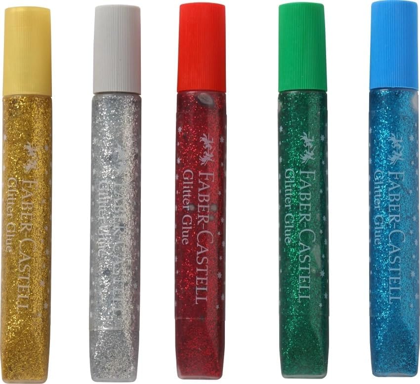 Faber Castell 6pcs Glitter Glue, Multicolor - Al Kabayel Discount CentreFaber Castell 6pcs Glitter Glue, MulticolorGlueFABER CASTELLAl Kabayel Discount Centre