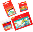 Faber - Castell A4 Drawing Book 120Gsm 36Sheets + Fiber Tip Colour Pen 12 Colour Pencils 12 Colours Half + Wax Crayons 12 Colours - Al Kabayel Discount CentreFaber - Castell A4 Drawing Book 120Gsm 36Sheets + Fiber Tip Colour Pen 12 Colour Pencils 12 Colours Half + Wax Crayons 12 ColoursColor PencilsFABER - CASTELLAl Kabayel Discount Centre