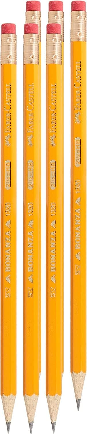Faber - Castell Bonanza 1320 HB Graphite Pencils with Eraser Tip – Box of 12 - Al Kabayel Discount CentreFaber - Castell Bonanza 1320 HB Graphite Pencils with Eraser Tip – Box of 12Pens, Pencils & MarkersFABER CASTELLAl Kabayel Discount Centre