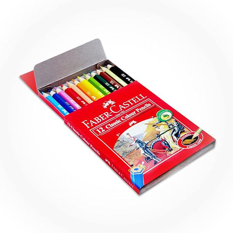 Faber - Castell Classic Colour Pencils 12 Half - Size In A Cardboard Box - Al Kabayel Discount CentreFaber - Castell Classic Colour Pencils 12 Half - Size In A Cardboard BoxColor PencilsFABER - CASTELLAl Kabayel Discount Centre