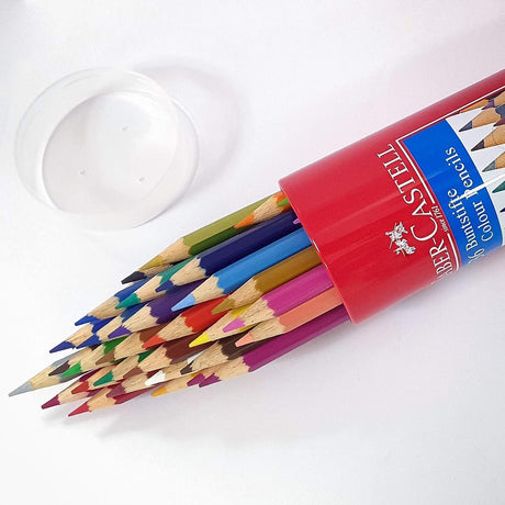 Faber - Castell Classic Colour Pencils 36 Colour In A Round Metal Tin - Al Kabayel Discount CentreFaber - Castell Classic Colour Pencils 36 Colour In A Round Metal TinColor PencilsFABER - CASTELLAl Kabayel Discount Centre