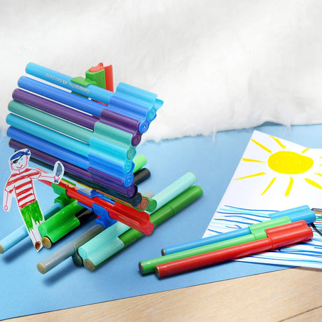 Faber-Castell Connector Color Pen 20 Colours + Colour Pencil 12 Colours + JoyTiti Oil Pastel 12 Colours – Complete Art Set - Al Kabayel Discount CentreFaber-Castell Connector Color Pen 20 Colours + Colour Pencil 12 Colours + JoyTiti Oil Pastel 12 Colours – Complete Art SetColor PencilsFABER-CASTELLAl Kabayel Discount Centre