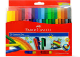 Faber-Castell Connector Color Pen 20 Colours + Colour Pencil 12 Colours + JoyTiti Oil Pastel 12 Colours – Complete Art Set - Al Kabayel Discount CentreFaber-Castell Connector Color Pen 20 Colours + Colour Pencil 12 Colours + JoyTiti Oil Pastel 12 Colours – Complete Art SetColor PencilsFABER-CASTELLAl Kabayel Discount Centre