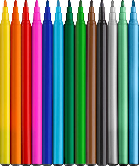 Faber-Castell Dinosaur Special Edition Felt Tip Pens – 10 + 3 Metallic Colors - Al Kabayel Discount CentreFaber-Castell Dinosaur Special Edition Felt Tip Pens – 10 + 3 Metallic ColorsColor PensFABER-CASTELLAl Kabayel Discount Centre