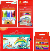 Faber - Castell Drawing Set: A4 Book, 12 Color Pencils, 12 Felt Pens, 12 Wax Crayons, 1909 - Al Kabayel Discount CentreFaber - Castell Drawing Set: A4 Book, 12 Color Pencils, 12 Felt Pens, 12 Wax Crayons, 1909Color PencilsFABER - CASTELLAl Kabayel Discount Centre