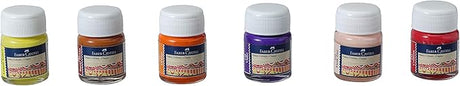 FABER CASTELL Fabric Colors 12X10Ml - Al Kabayel Discount CentreFABER CASTELL Fabric Colors 12X10MlPaintsFABER - CASTELLAl Kabayel Discount Centre
