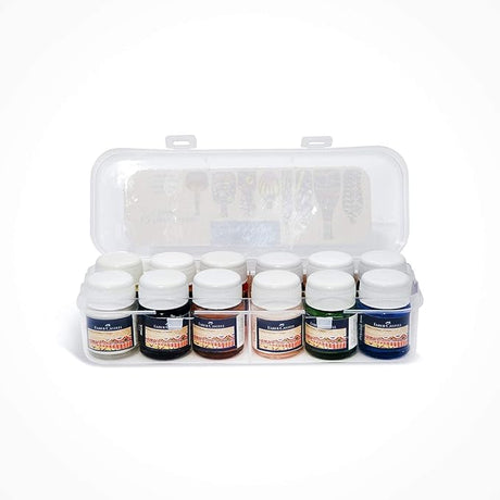 FABER CASTELL Fabric Colors 12X10Ml - Al Kabayel Discount CentreFABER CASTELL Fabric Colors 12X10MlPaintsFABER - CASTELLAl Kabayel Discount Centre