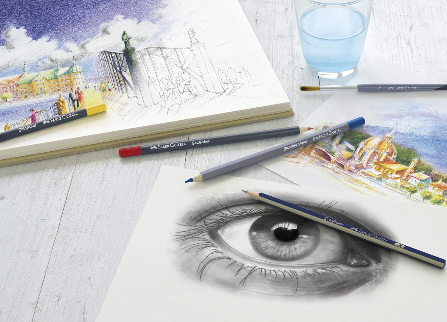 Faber - Castell Gold Faber Graphite Pencil 2B — Box of 12 (Without Eraser Tip) - Al Kabayel Discount CentreFaber - Castell Gold Faber Graphite Pencil 2B — Box of 12 (Without Eraser Tip)Color PencilsFABER CASTELLAl Kabayel Discount Centre