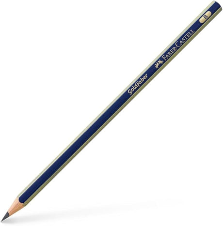 Faber - Castell Gold Faber Graphite Pencil B For Writing, Drawing And Sketching Pack Of 12 (112501) - Al Kabayel Discount CentreFaber - Castell Gold Faber Graphite Pencil B For Writing, Drawing And Sketching Pack Of 12 (112501)Pens, Pencils & MarkersFABER - CASTELLAl Kabayel Discount Centre