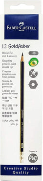Faber - Castell Goldfaber Graphite Pencil HB with Eraser Tip – Box of 12 - Al Kabayel Discount CentreFaber - Castell Goldfaber Graphite Pencil HB with Eraser Tip – Box of 12Pens, Pencils & MarkersFABER CASTELLAl Kabayel Discount Centre