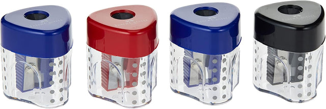 Faber - Castell Mini Grip Sharpener | Single Hole | Assorted Colors - Al Kabayel Discount CentreFaber - Castell Mini Grip Sharpener | Single Hole | Assorted ColorsErasers & SharpenersFABER CASTELLAl Kabayel Discount Centre