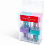 Faber - Castell Minibox Sharpener – 4pc Pastel Colours Set - Al Kabayel Discount CentreFaber - Castell Minibox Sharpener – 4pc Pastel Colours SetErasers & SharpenersFABER CASTELLAl Kabayel Discount Centre
