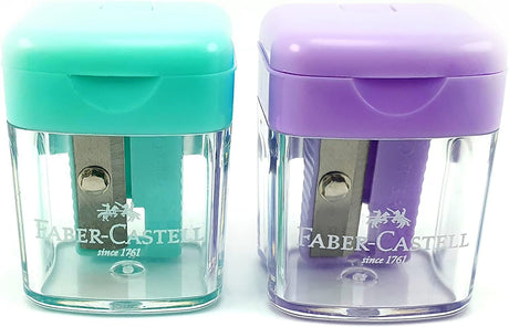 Faber - Castell Minibox Sharpener – 4pc Pastel Colours Set - Al Kabayel Discount CentreFaber - Castell Minibox Sharpener – 4pc Pastel Colours SetErasers & SharpenersFABER CASTELLAl Kabayel Discount Centre