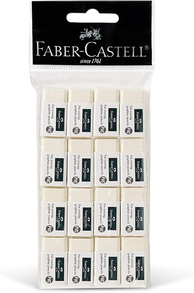Faber - Castell PVC - Free Eraser – Pack of 16 - Al Kabayel Discount CentreFaber - Castell PVC - Free Eraser – Pack of 16Erasers & SharpenersFABER CASTELLAl Kabayel Discount Centre