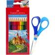 ‎Faber - Castell school essentials, Colour Pencil 12 Colours + Child Scissors Assorted 5 Inches - Al Kabayel Discount Centre‎Faber - Castell school essentials, Colour Pencil 12 Colours + Child Scissors Assorted 5 InchesColor PencilsFABER - CASTELLAl Kabayel Discount Centre