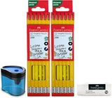 Faber-Castell School Utilities Bundle – 2HB Graphite Pencils 24Pc + Dust-Free Eraser + Pencil Sharpener (Assorted) - Al Kabayel Discount CentreFaber-Castell School Utilities Bundle – 2HB Graphite Pencils 24Pc + Dust-Free Eraser + Pencil Sharpener (Assorted)Pens, Pencils & MarkersFABER-CASTELLAl Kabayel Discount Centre
