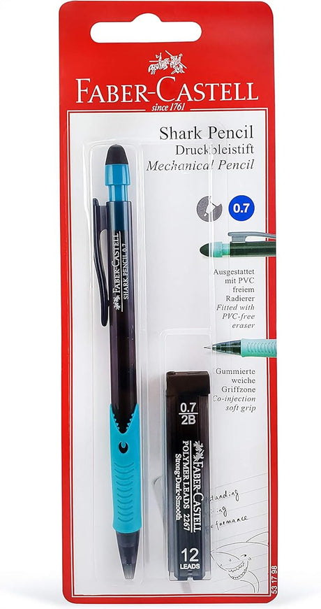 Faber - Castell Shark Mechanical Pencil 0.7Mm, Multicolor, 531798, Jumbo - Al Kabayel Discount CentreFaber - Castell Shark Mechanical Pencil 0.7Mm, Multicolor, 531798, JumboPens, Pencils & MarkersFABER - CASTELLAl Kabayel Discount Centre