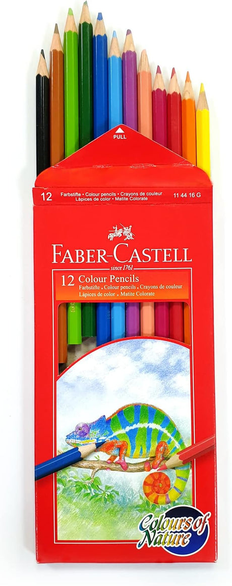 FABER CASTELL Stationery Kit, Colour pencils 12+ Colour pen 6+ Pencil+Ruler 15cm+Eraser+Sharpener - Al Kabayel Discount CentreFABER CASTELL Stationery Kit, Colour pencils 12+ Colour pen 6+ Pencil+Ruler 15cm+Eraser+SharpenerPens, Pencils & MarkersFABER CASTELLAl Kabayel Discount Centre