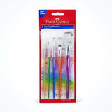 Faber - Castell Stretched Canvas 12 X 12 (30.48X30.48 - cm) 410gsm+ Grip Paint Brushes Round & Flat Combination 5pc (2,6,10, 8, 12) - Al Kabayel Discount CentreFaber - Castell Stretched Canvas 12 X 12 (30.48X30.48 - cm) 410gsm+ Grip Paint Brushes Round & Flat Combination 5pc (2,6,10, 8, 12)Paintbrushes & Painting ToolsFABER - CASTELLAl Kabayel Discount Centre