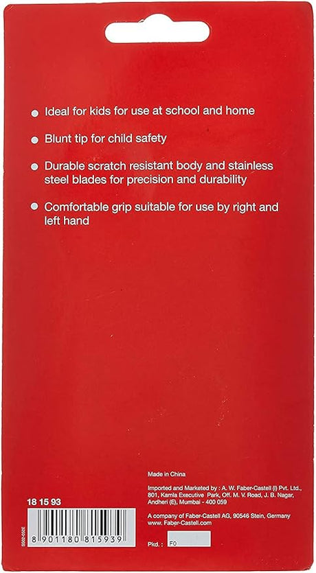 Faber - Castell Student Scissors Of 3Pc 12.7 Cm In A Blister - Al Kabayel Discount CentreFaber - Castell Student Scissors Of 3Pc 12.7 Cm In A BlisterScissorsFABER - CASTELLAl Kabayel Discount Centre