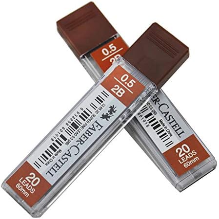 Faber - Castell Super Fine Lead 0.5mm HB – Twin Pack (126525 - 2) - Al Kabayel Discount CentreFaber - Castell Super Fine Lead 0.5mm HB – Twin Pack (126525 - 2)Pens, Pencils & MarkersFABER CASTELLAl Kabayel Discount Centre