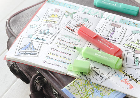 Faber-Castell Textliner Pastel Highlighters – 4-Piece Assorted Set (Blush, Purple Pink, Lilac & Turquoise) - Al Kabayel Discount CentreFaber-Castell Textliner Pastel Highlighters – 4-Piece Assorted Set (Blush, Purple Pink, Lilac & Turquoise)HighlighterFABER-CASTELLAl Kabayel Discount Centre