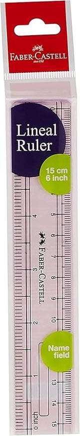 Faber Castell Transparent Plastic Ruler 15Cm Bx/10 - Al Kabayel Discount CentreFaber Castell Transparent Plastic Ruler 15Cm Bx/10Rulers & Math SetsFABER - CASTELLAl Kabayel Discount Centre