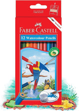 Faber - Castell Watercolour Pencils – 12 Colours | Parrot Design Cardboard Box | EcoPencil - Al Kabayel Discount CentreFaber - Castell Watercolour Pencils – 12 Colours | Parrot Design Cardboard Box | EcoPencilColor PencilsFABER CASTELLAl Kabayel Discount Centre