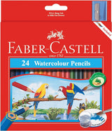 Faber - Castell Watercolour Pencils 24 - Piece Set | Parrot Design Cardboard Box | Assorted Colours - Al Kabayel Discount CentreFaber - Castell Watercolour Pencils 24 - Piece Set | Parrot Design Cardboard Box | Assorted ColoursColor PencilsFABER CASTELLAl Kabayel Discount Centre