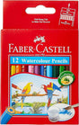 Faber - Castellparrot Design Water Colour Pencils 12 Colour Half Size In A Cardboard Box, Assorted, 114461 - Al Kabayel Discount CentreFaber - Castellparrot Design Water Colour Pencils 12 Colour Half Size In A Cardboard Box, Assorted, 114461Color PencilsFABER - CASTELLAl Kabayel Discount Centre