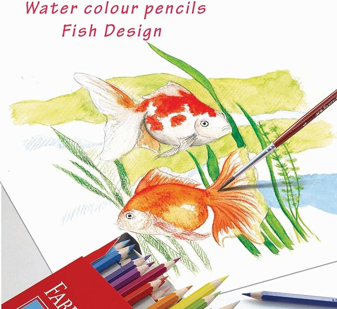 Faber - Castellparrot Design Water Colour Pencils 12 Colour Half Size In A Cardboard Box, Assorted, 114461 - Al Kabayel Discount CentreFaber - Castellparrot Design Water Colour Pencils 12 Colour Half Size In A Cardboard Box, Assorted, 114461Color PencilsFABER - CASTELLAl Kabayel Discount Centre