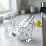 FNS Stainless Steel Ice Tong Silver - 18cm