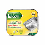 Falcon 10pcs Rectangular Aluminium Container with Lid 12.2cm*14.2cm*5cm - 8342 - Al Kabayel Discount CentreFalcon 10pcs Rectangular Aluminium Container with Lid 12.2cm*14.2cm*5cm - 8342DisposablesFALCONAl Kabayel Discount Centre