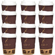 Falcon 12pcs Paper Ripple Cups 12oz with Lid Brown - Al Kabayel Discount CentreFalcon 12pcs Paper Ripple Cups 12oz with Lid BrownDisposablesFALCONAl Kabayel Discount Centre
