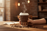 Falcon 12pcs Paper Ripple Cups 12oz with Lid Brown - Al Kabayel Discount CentreFalcon 12pcs Paper Ripple Cups 12oz with Lid BrownDisposablesFALCONAl Kabayel Discount Centre