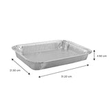 Falcon 12pcs Rectangular Aluminium Container with Lid 21.3cm*31.2cm*4.5cm - 83190 - Al Kabayel Discount CentreFalcon 12pcs Rectangular Aluminium Container with Lid 21.3cm*31.2cm*4.5cm - 83190DisposablesFALCONAl Kabayel Discount Centre