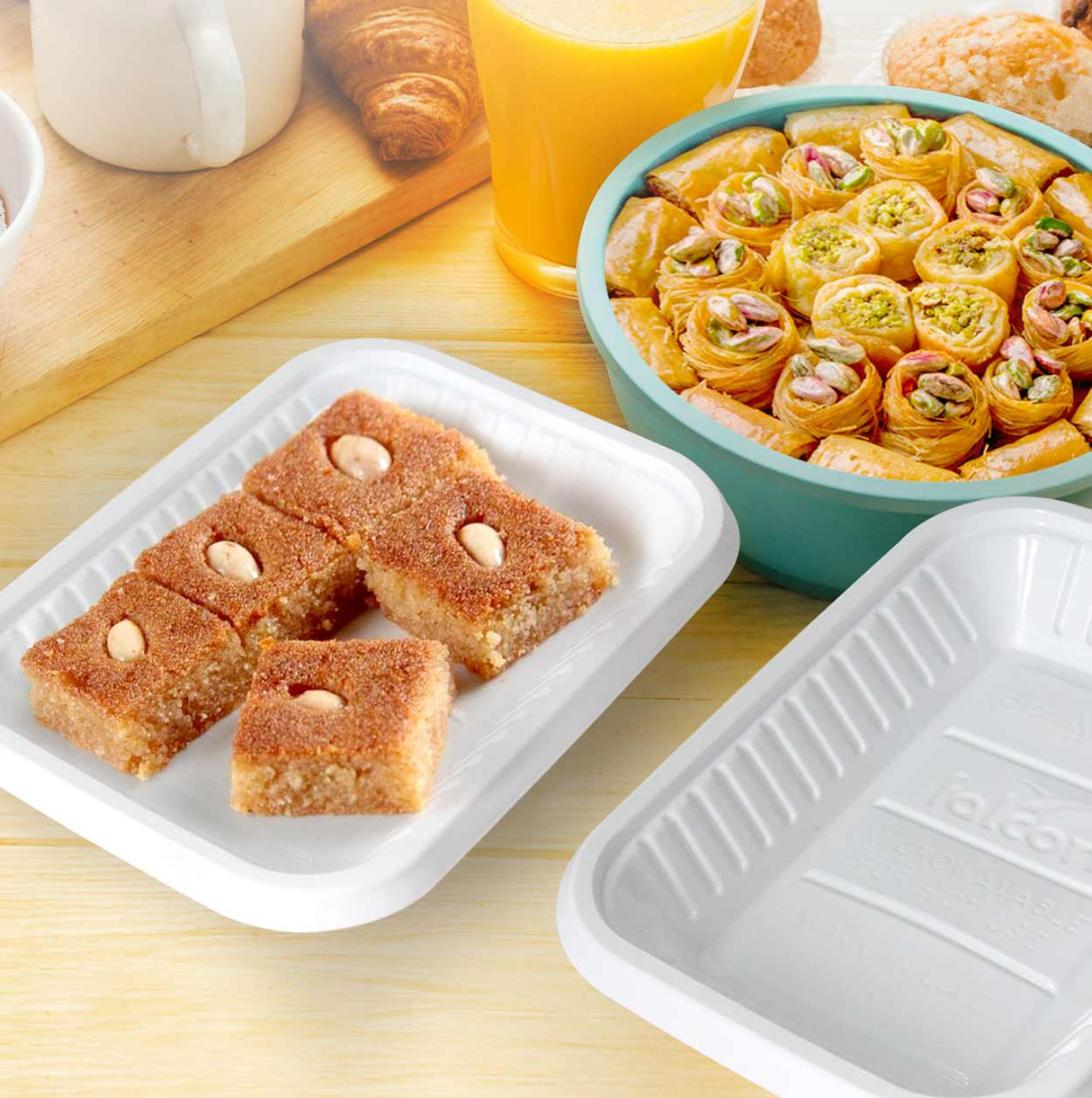 Falcon 500g Rectangular Plastic Trays 162mm*120mm*23mm - Al Kabayel Discount CentreFalcon 500g Rectangular Plastic Trays 162mm*120mm*23mmDisposablesFALCONAl Kabayel Discount Centre