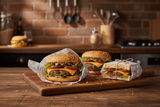 Falcon 50pcs Burger Wrap 33cm × 33cm – Grease Resistant - Al Kabayel Discount CentreFalcon 50pcs Burger Wrap 33cm × 33cm – Grease ResistantDisposablesFALCONAl Kabayel Discount Centre