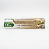 Falcon 50pcs Grease Resistant Kraft Sandwich Wrap 35cm*25cm - Al Kabayel Discount CentreFalcon 50pcs Grease Resistant Kraft Sandwich Wrap 35cm*25cmDisposablesFALCONAl Kabayel Discount Centre