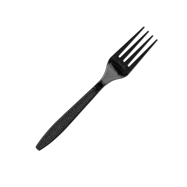 FALCON 50pcs Heavy Duty Disposable Plastic Fork 18cm, Black - Al Kabayel Discount CentreFALCON 50pcs Heavy Duty Disposable Plastic Fork 18cm, BlackDisposableFALCONAl Kabayel Discount Centre