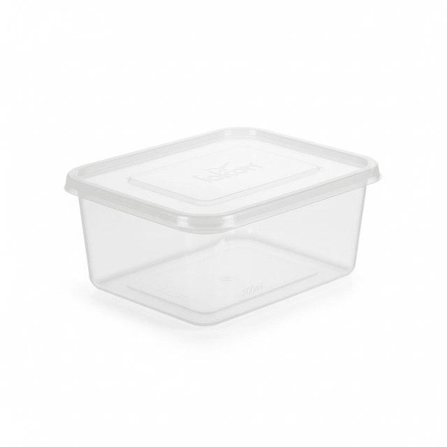 Falcon 5pcs Plastic Rectangular Storage Container with Lid 500ml - Al Kabayel Discount CentreFalcon 5pcs Plastic Rectangular Storage Container with Lid 500mlDisposablesFALCONAl Kabayel Discount Centre