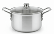 Falcon Aluminium Cooking Pot with Glass Lid No.5, 29cm*13cm - Al Kabayel Discount CentreFalcon Aluminium Cooking Pot with Glass Lid No.5, 29cm*13cmCasseroles & Stock PotsFALCONAl Kabayel Discount Centre