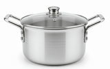 Falcon Aluminium Cooking Pot with Glass Lid No.5, 29cm*13cm - Al Kabayel Discount CentreFalcon Aluminium Cooking Pot with Glass Lid No.5, 29cm*13cmCasseroles & Stock PotsFALCONAl Kabayel Discount Centre
