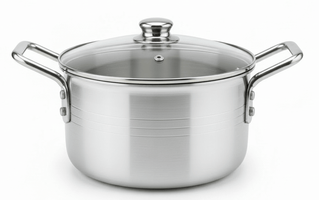 Falcon Aluminium Cooking Pot with Glass Lid No.5, 29cm*13cm - Al Kabayel Discount CentreFalcon Aluminium Cooking Pot with Glass Lid No.5, 29cm*13cmCasseroles & Stock PotsFALCONAl Kabayel Discount Centre