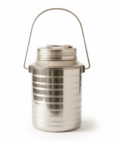 Falcon Heavy - Duty Stainless Steel Milk Can with Screw Lid – 4.5L - Al Kabayel Discount CentreFalcon Heavy - Duty Stainless Steel Milk Can with Screw Lid – 4.5LKitchen Utensils & GadgetsFALCONAl Kabayel Discount Centre