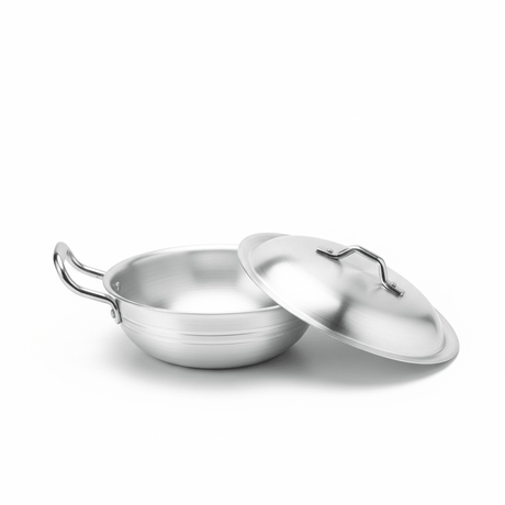 Falcon Round Aluminium Wok No.0, 22cm*8cm - Al Kabayel Discount CentreFalcon Round Aluminium Wok No.0, 22cm*8cmCasseroles & Stock PotsFALCONAl Kabayel Discount Centre