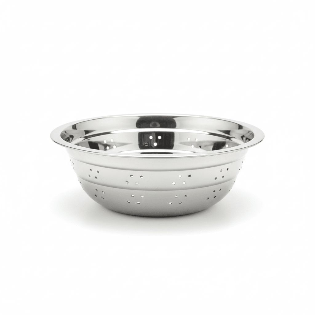 Falcon Stainless Steel Boya Strainer Colander – 24cm - Al Kabayel Discount CentreFalcon Stainless Steel Boya Strainer Colander – 24cmKitchen Utensils & GadgetsFALCONAl Kabayel Discount Centre