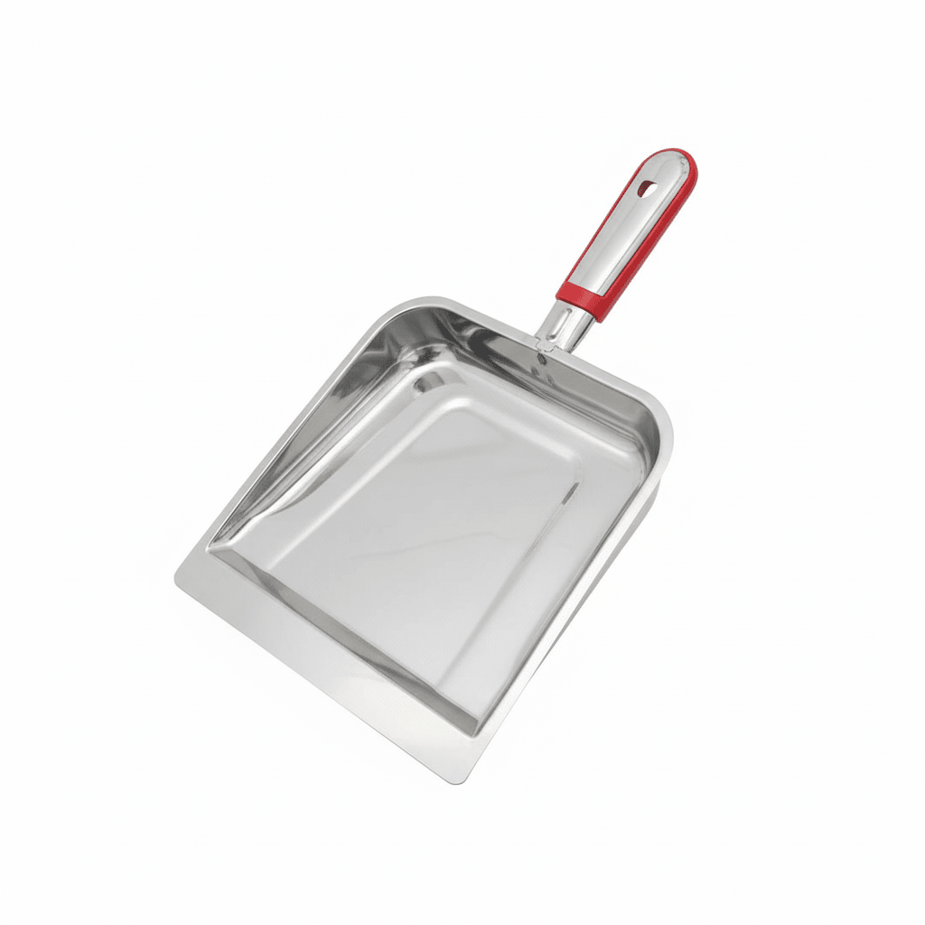 Falcon Stainless Steel Dustpan 33×21.5cm — Heavy Duty with Comfort Grip Handle - Al Kabayel Discount CentreFalcon Stainless Steel Dustpan 33×21.5cm — Heavy Duty with Comfort Grip HandleCleaning SuppliesFALCONAl Kabayel Discount Centre